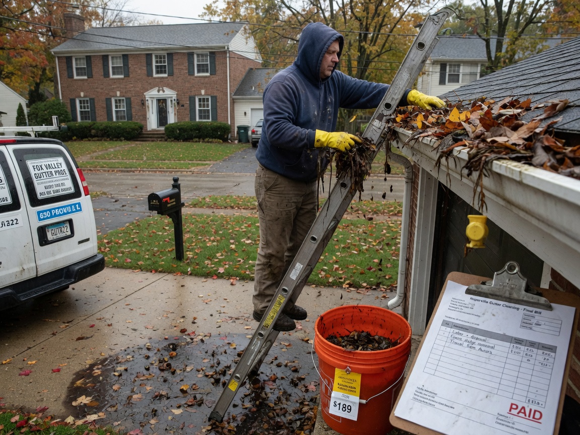 The Real Gutter Cleaning Cost in Naperville, IL