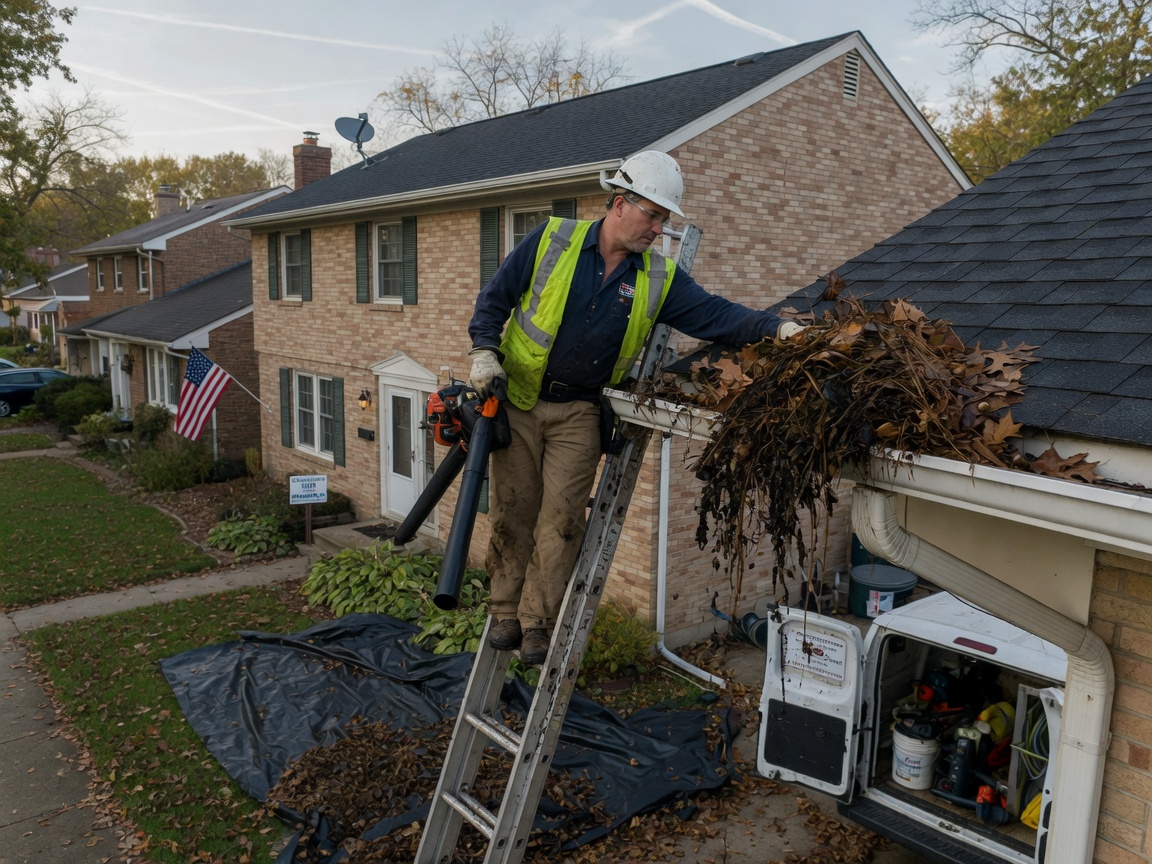 Gutter Cleaning in East Highland