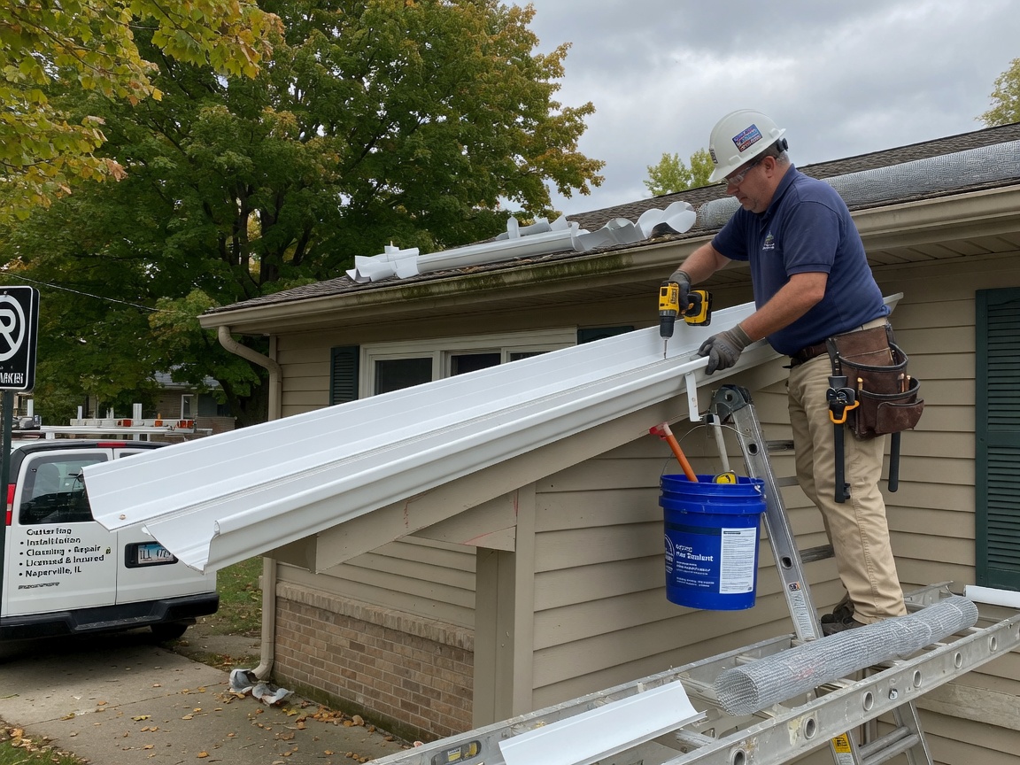 Gutter Cleaning in White Eagle