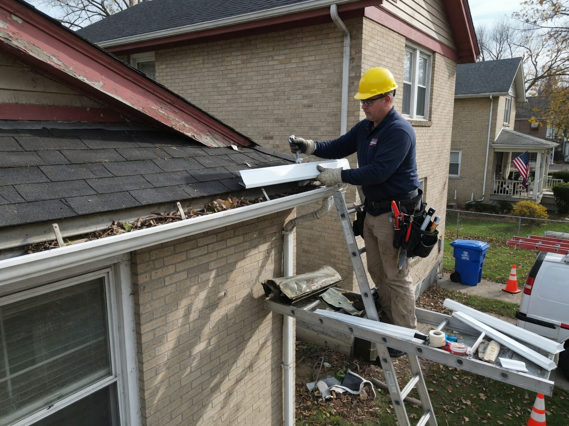 Gutter Cleaning in River Run